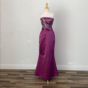 Purple Evening Dress 🍇